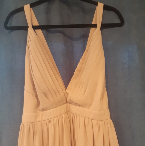 Mauve Maxi Dress from 1861 (with altered straps) - Picture 3 of 7